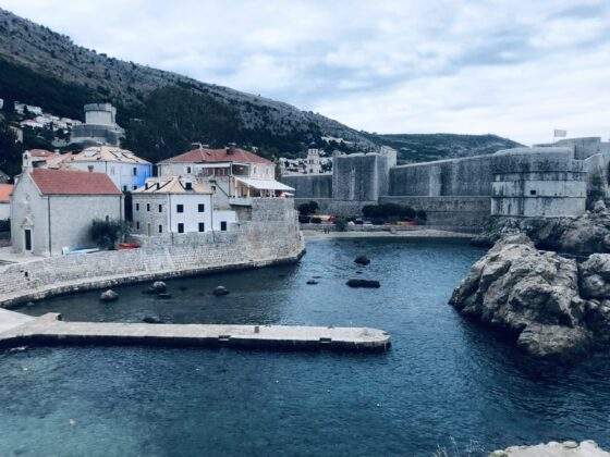 Molo s výhledem na dubrovnické Staré město