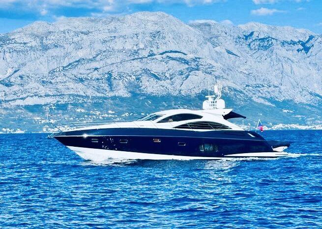 Luxusní jachta Radovana Vávry, Sunseeker Predator 62 - Chorvatsko - Radovan Vávra