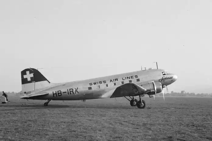 Letoun Swissair Douglas DC 3 vzlétl z Curychu 18. června 1957 a byl na cvičném letu s piloty ve výcviku. Letadlo se zřítilo do Bodamského jezera